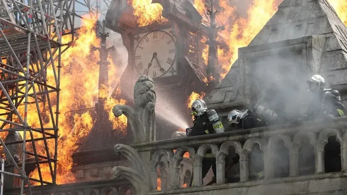 Notre-Dame on Fire - Notre-Dame on Fire